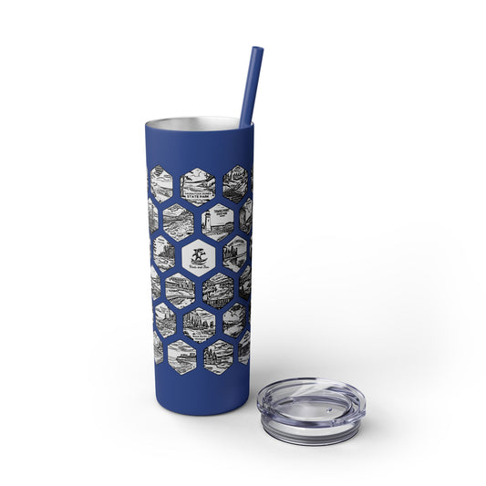 Travel Michigan Beaches Skinny Tumbler