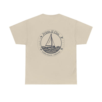 Beach Vibes Unisex Heavy Cotton Tee, Casual Summer Shirt, Comfortable Beachwear, Perfect Vacation Gift, Summer Celebration Tee