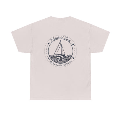 Beach Vibes Unisex Heavy Cotton Tee, Casual Summer Shirt, Comfortable Beachwear, Perfect Vacation Gift, Summer Celebration Tee