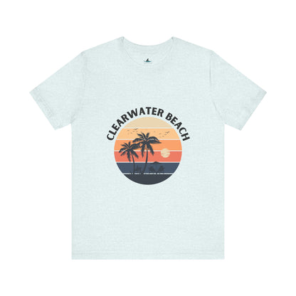 Clearwater Beach Jersey Short Sleeve Tee