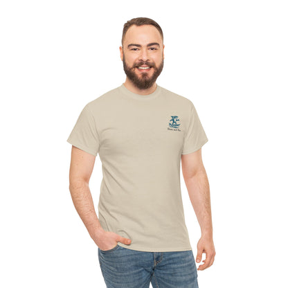 Beach Vibes Unisex Heavy Cotton Tee, Casual Summer Shirt, Comfortable Beachwear, Perfect Vacation Gift, Summer Celebration Tee