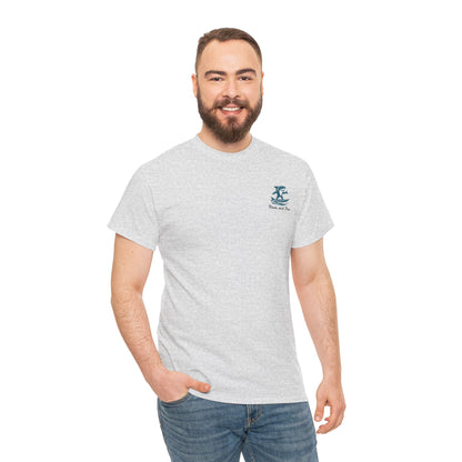 Beach Vibes Unisex Heavy Cotton Tee, Casual Summer Shirt, Comfortable Beachwear, Perfect Vacation Gift, Summer Celebration Tee