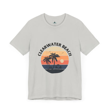 Clearwater Beach Jersey Short Sleeve Tee