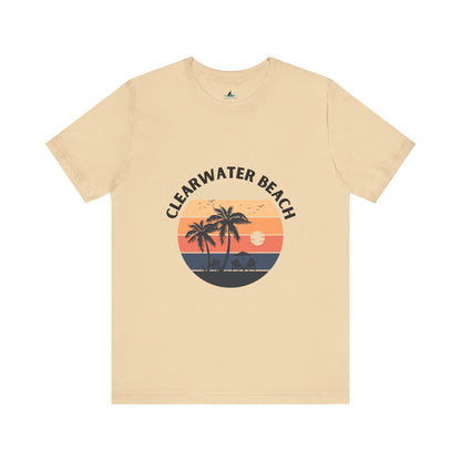Clearwater Beach Jersey Short Sleeve Tee