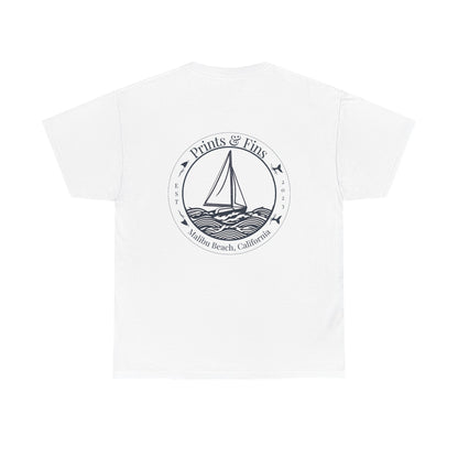 Beach Vibes Unisex Heavy Cotton Tee, Casual Summer Shirt, Comfortable Beachwear, Perfect Vacation Gift, Summer Celebration Tee