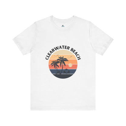 Clearwater Beach Jersey Short Sleeve Tee