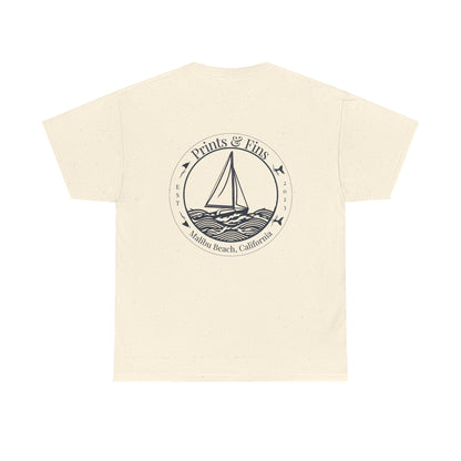 Beach Vibes Unisex Heavy Cotton Tee, Casual Summer Shirt, Comfortable Beachwear, Perfect Vacation Gift, Summer Celebration Tee