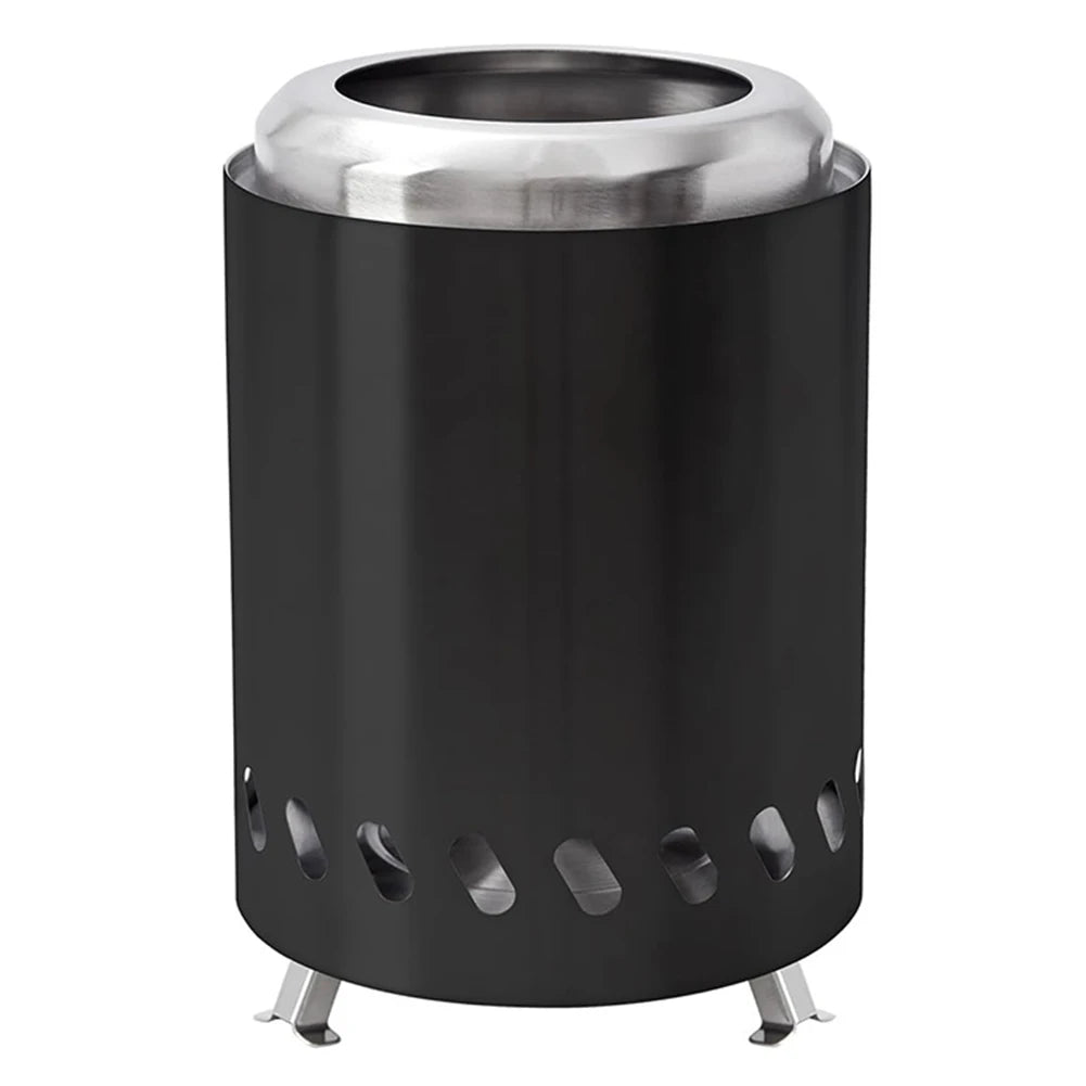 Smokeless Tabletop Fire Pit Indoor Outdoor Table Top Firepit Mini Fire Pit Wood Burning or Pellet Fueled Portable Bonfire