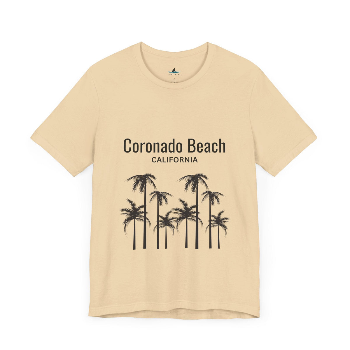 Coronado Beach Jersey Short Sleeve Tee - Prints and Fins