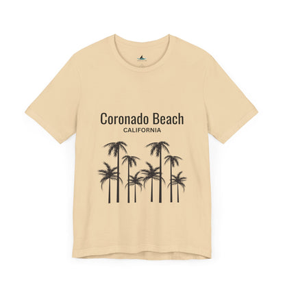 Coronado Beach Jersey Short Sleeve Tee - Prints and Fins