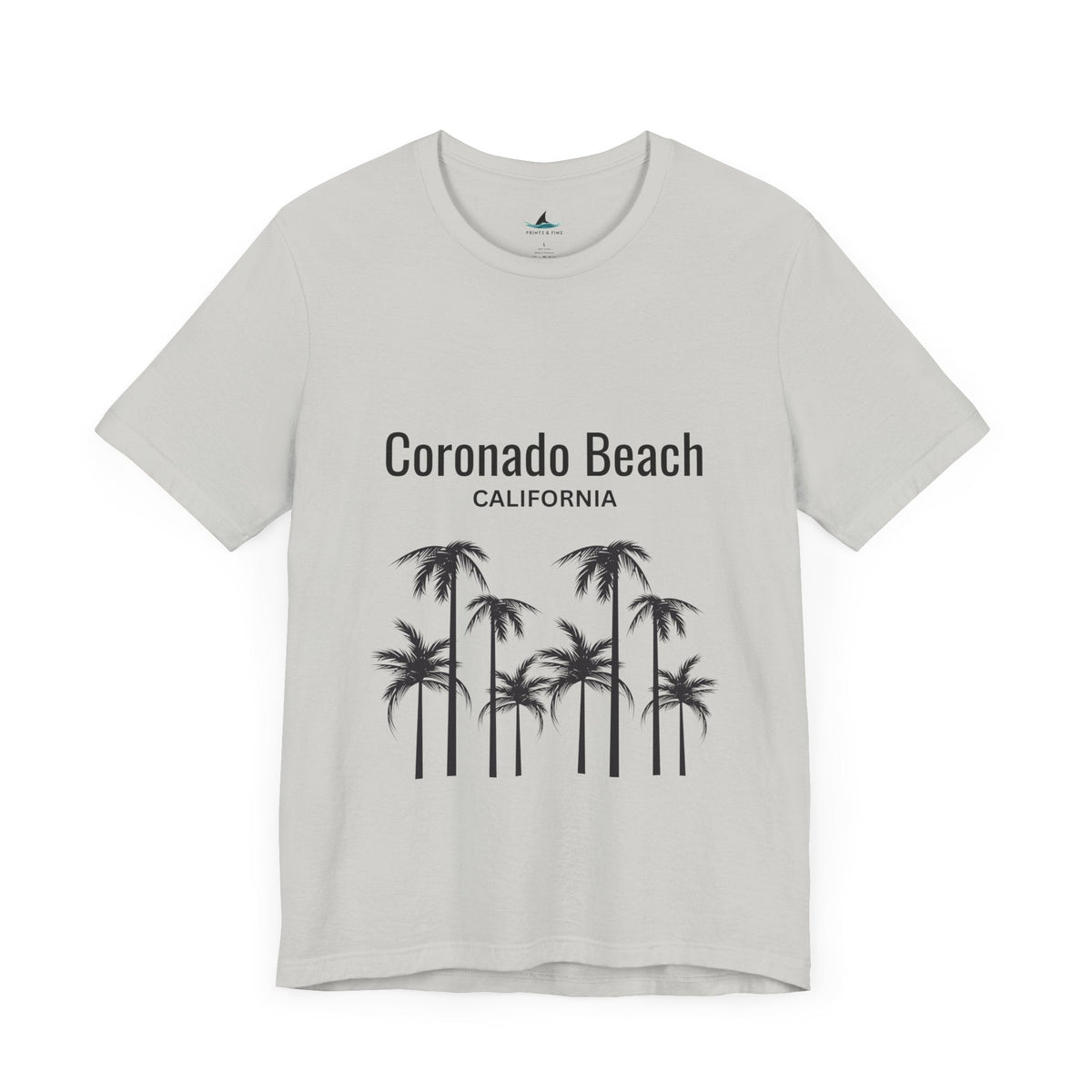 Coronado Beach Jersey Short Sleeve Tee - Prints and Fins