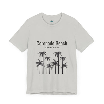 Coronado Beach Jersey Short Sleeve Tee - Prints and Fins