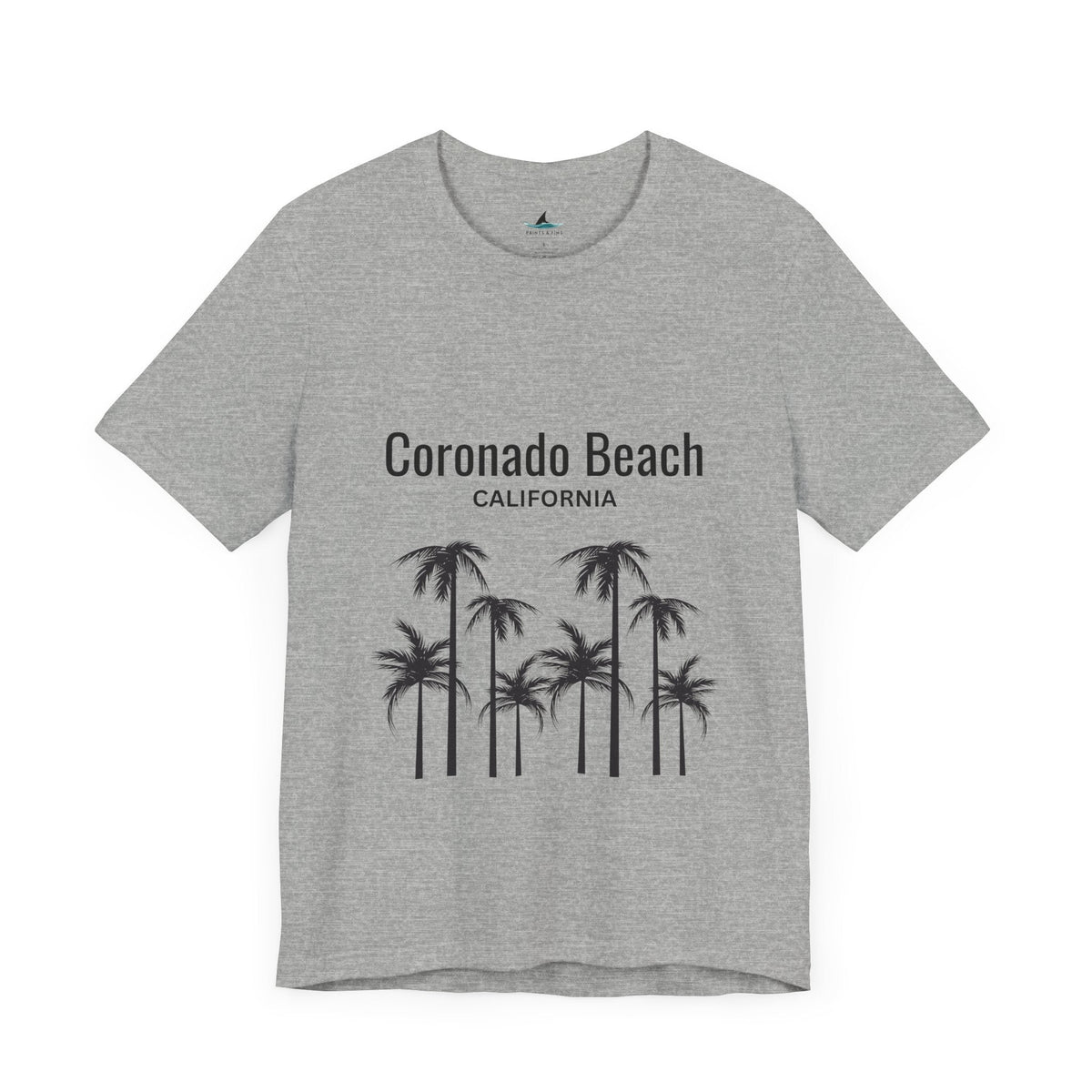 Coronado Beach Jersey Short Sleeve Tee - Prints and Fins
