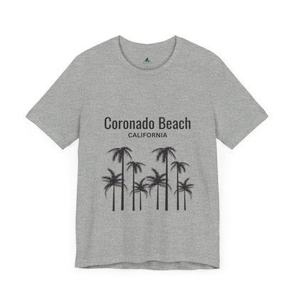 Coronado Beach Jersey Short Sleeve Tee - Prints and Fins