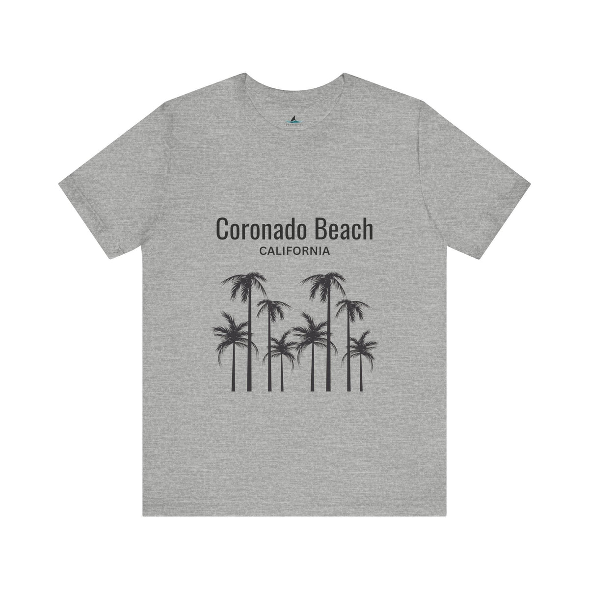 Coronado Beach Jersey Short Sleeve Tee - Prints and Fins