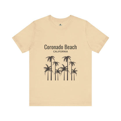 Coronado Beach Jersey Short Sleeve Tee - Prints and Fins