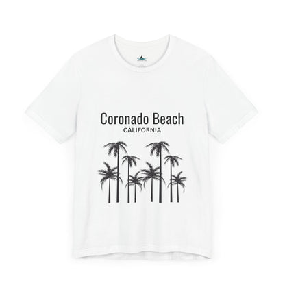 Coronado Beach Jersey Short Sleeve Tee - Prints and Fins