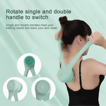 2025 Electric Body Brush and Back Scrubber for Shower Use