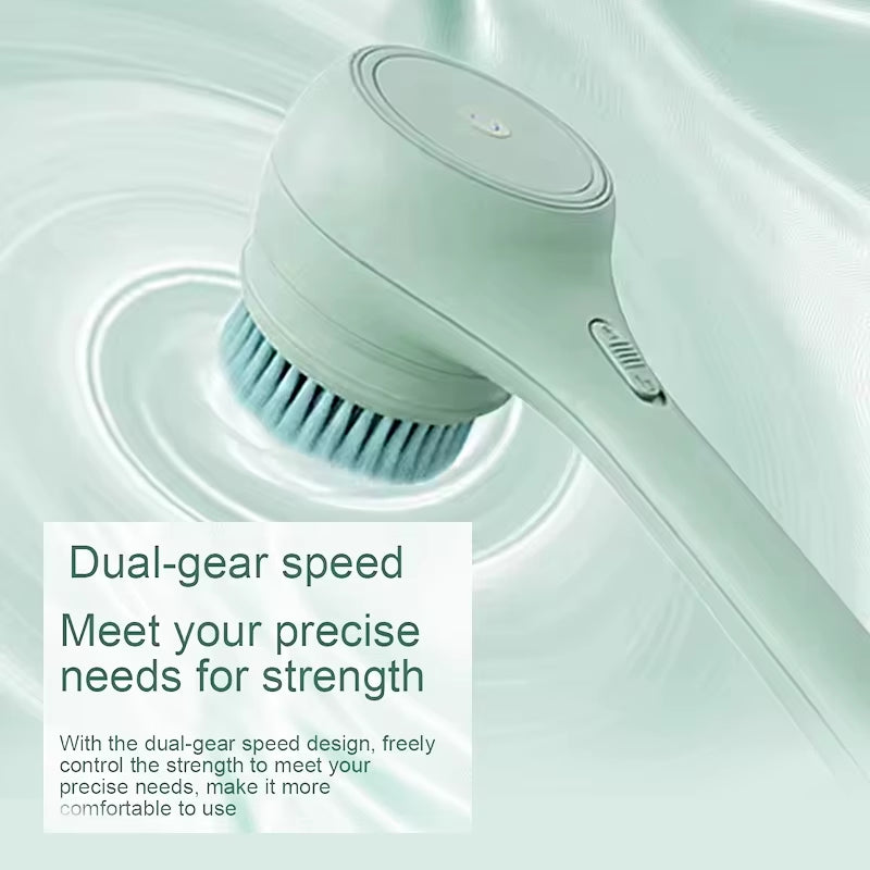 2025 Electric Body Brush and Back Scrubber for Shower Use