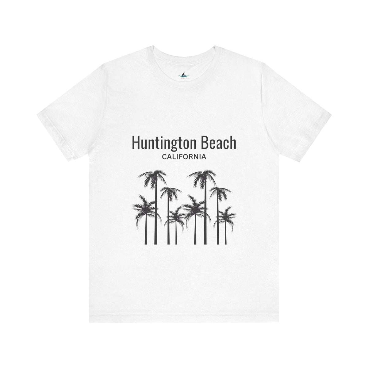 Huntington Beach Short Sleeve Tee - Prints and Fins