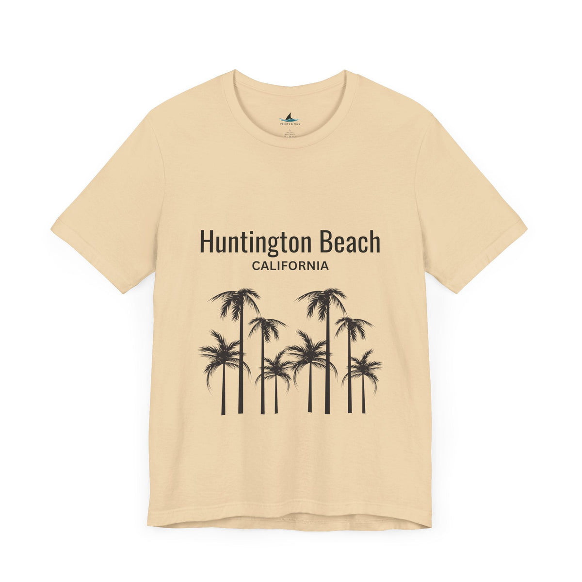 Huntington Beach Short Sleeve Tee - Prints and Fins