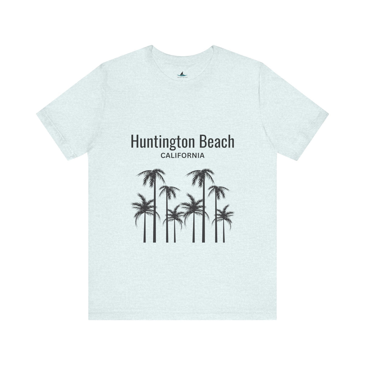 Huntington Beach Short Sleeve Tee - Prints and Fins