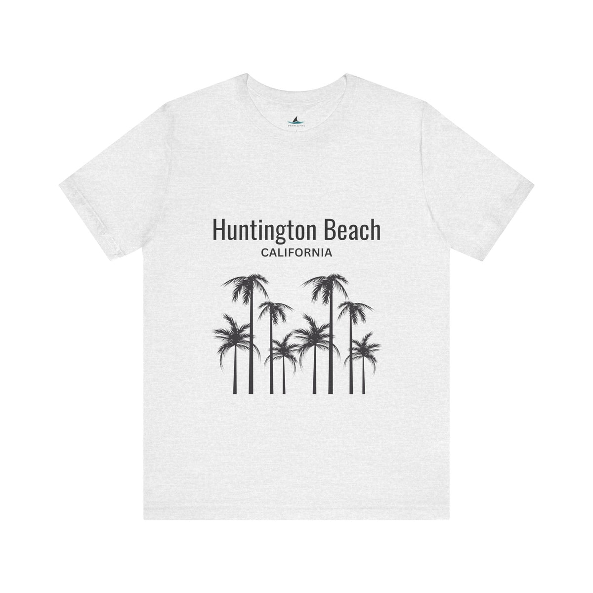 Huntington Beach Short Sleeve Tee - Prints and Fins
