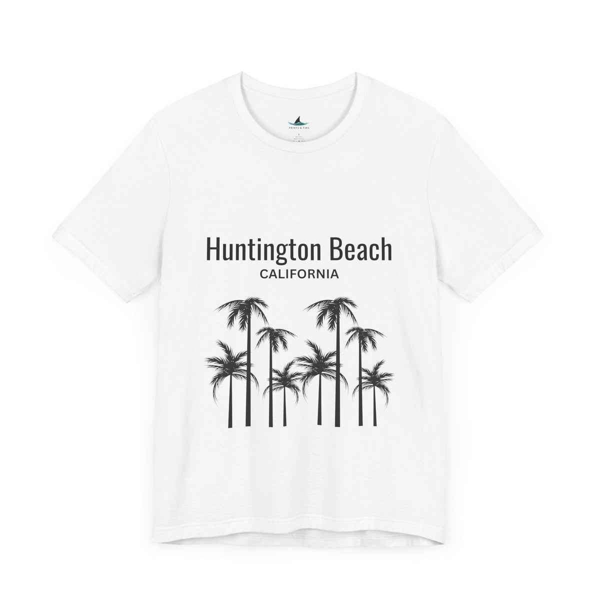 Huntington Beach Short Sleeve Tee - Prints and Fins