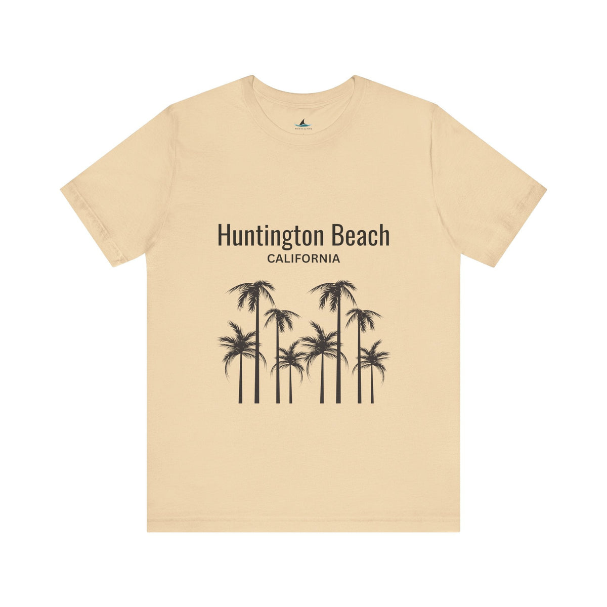 Huntington Beach Short Sleeve Tee - Prints and Fins