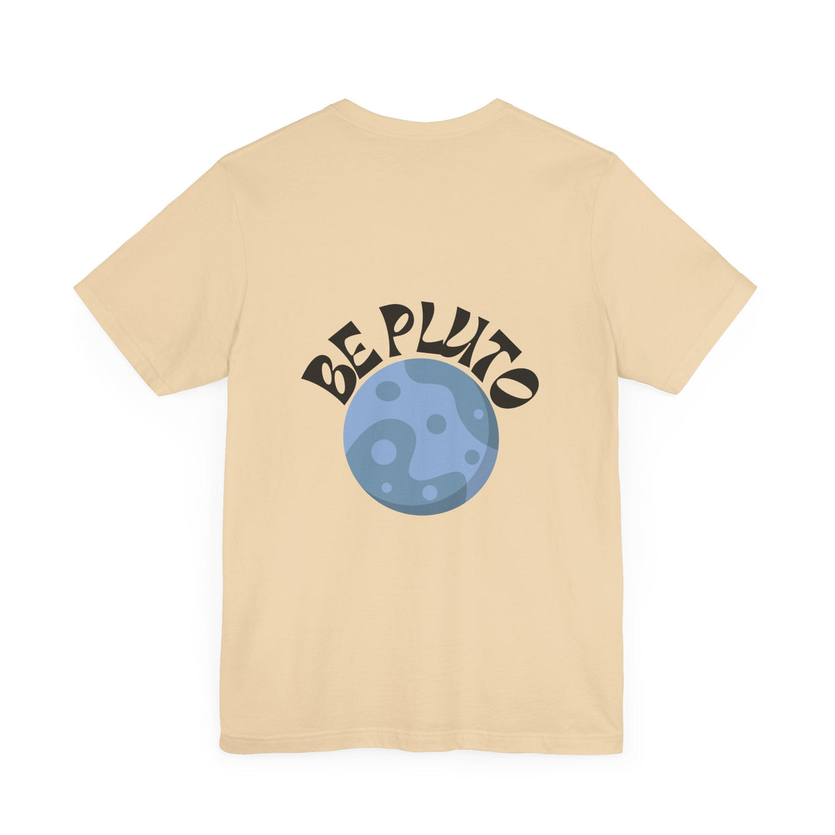 In a Sky Full Of Planets Be Pluto Jersey Short Sleeve Tee - Prints and Fins