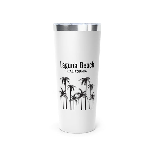 Laguna Beach Copper Vacuum Insulated Tumbler, 22oz - Prints and Fins