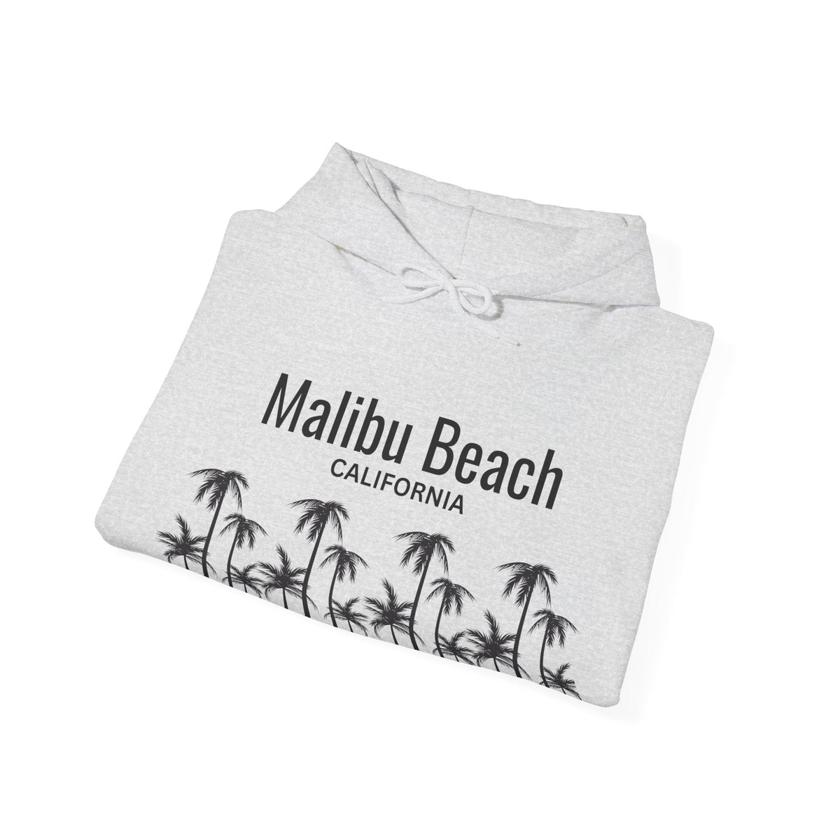Malibu Beach Hooded Sweatshirt - Prints and Fins