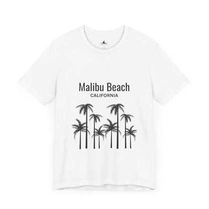 Malibu Beach Jersey Short Sleeve Tee - Prints and Fins
