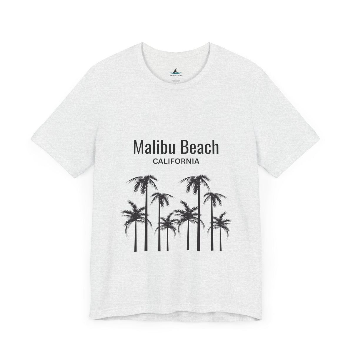 Malibu Beach Jersey Short Sleeve Tee - Prints and Fins