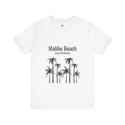 Malibu Beach Jersey Short Sleeve Tee - Prints and Fins
