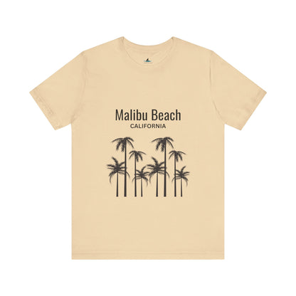 Malibu Beach Jersey Short Sleeve Tee - Prints and Fins