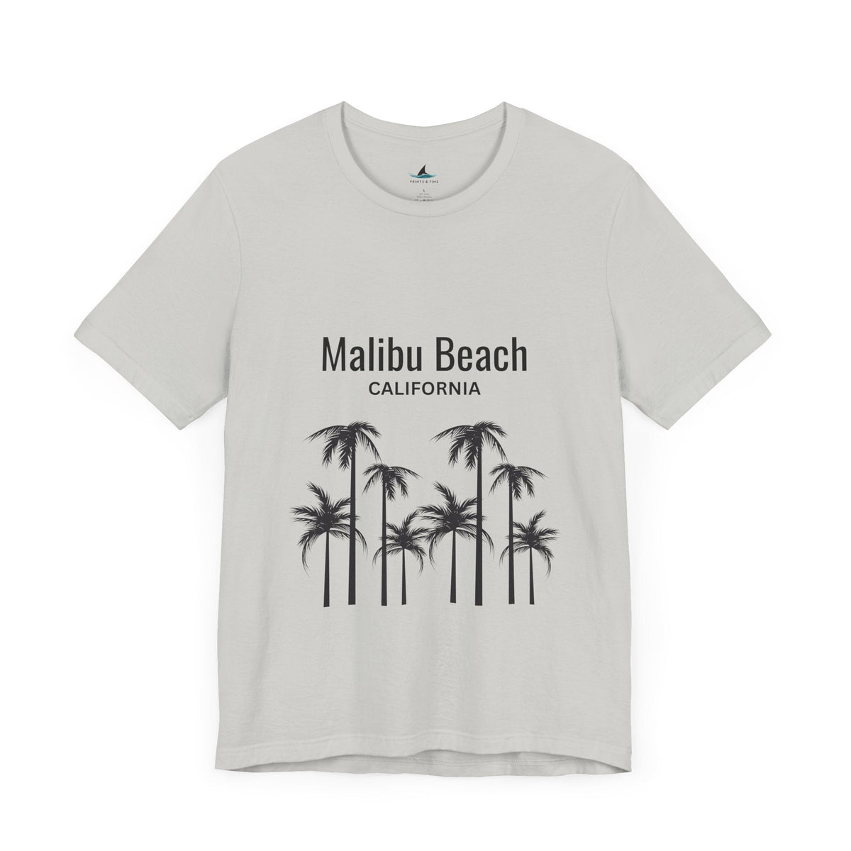 Malibu Beach Jersey Short Sleeve Tee - Prints and Fins