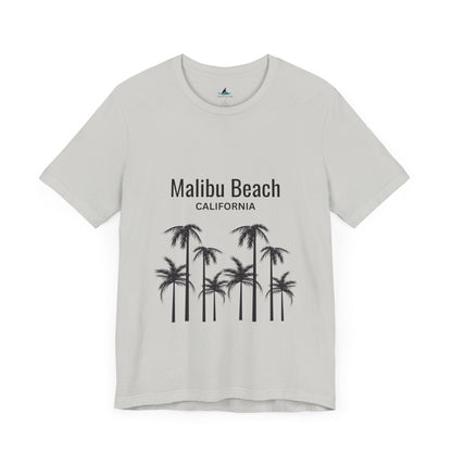 Malibu Beach Jersey Short Sleeve Tee - Prints and Fins