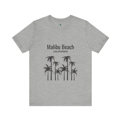 Malibu Beach Jersey Short Sleeve Tee - Prints and Fins