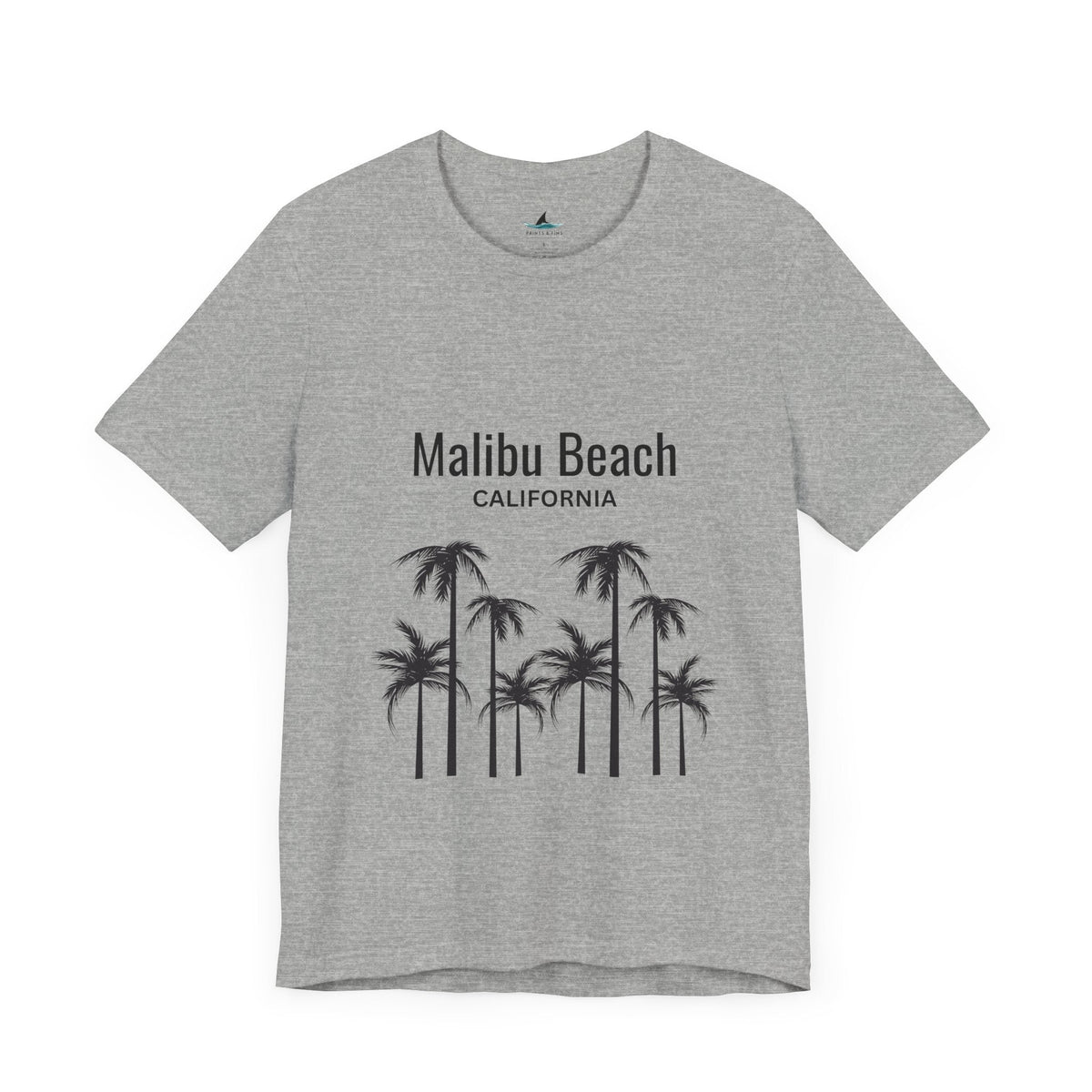 Malibu Beach Jersey Short Sleeve Tee - Prints and Fins