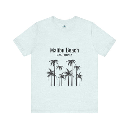 Malibu Beach Jersey Short Sleeve Tee - Prints and Fins