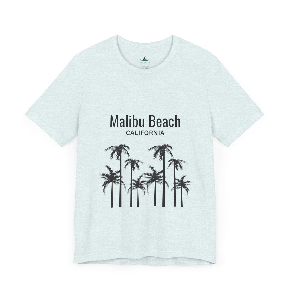 Malibu Beach Jersey Short Sleeve Tee - Prints and Fins
