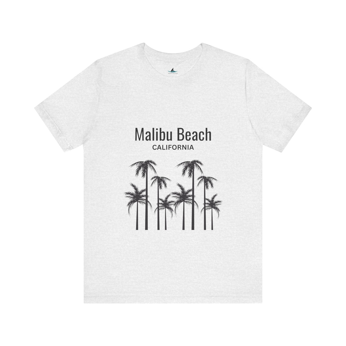 Malibu Beach Jersey Short Sleeve Tee - Prints and Fins