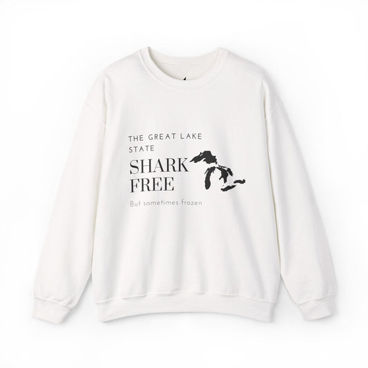 Michigan The Great Lake State - Crewneck Sweatshirt - Prints and Fins