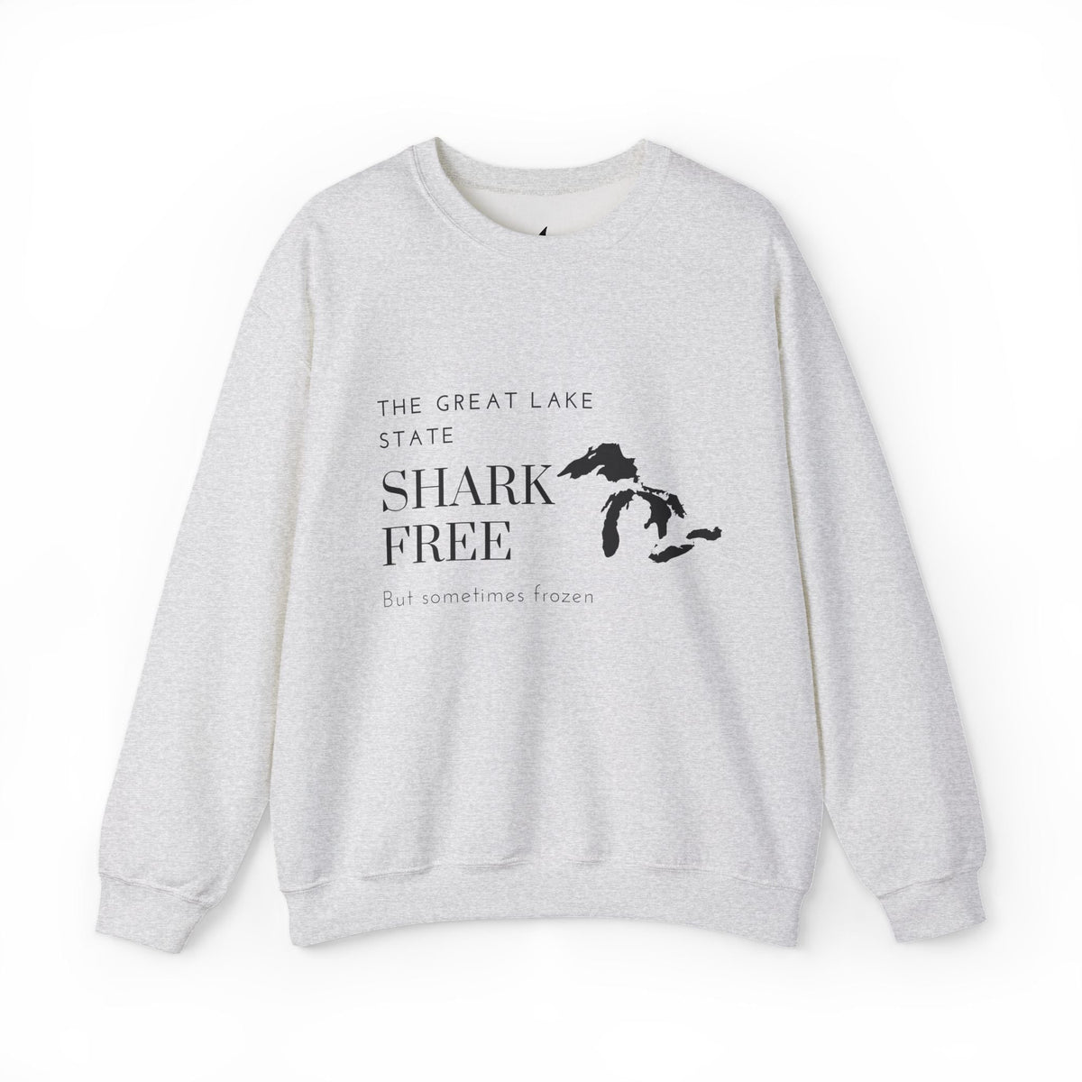 Michigan The Great Lake State - Crewneck Sweatshirt - Prints and Fins