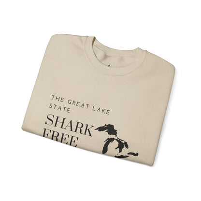 Michigan The Great Lake State - Crewneck Sweatshirt - Prints and Fins