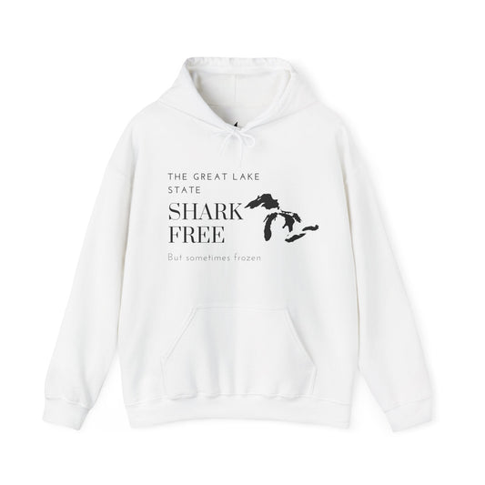 Michigan - The Great lake State Hooded Sweatshirt - Prints and Fins