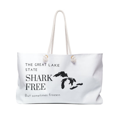 Michigan The Great Lake State Weekender Bag - Prints and Fins
