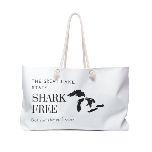 Michigan The Great Lake State Weekender Bag - Prints and Fins