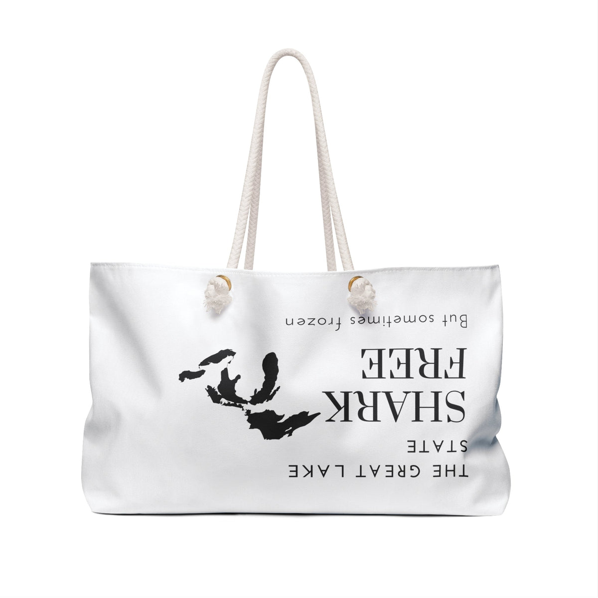 Michigan The Great Lake State Weekender Bag - Prints and Fins